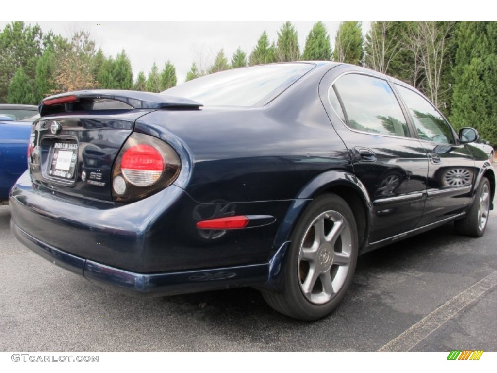 2001 Maxima SE - Satin Blue Pearl / Frost photo #3