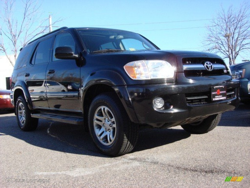 Black Toyota Sequoia