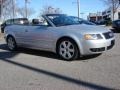 2005 Light Silver Metallic Audi A4 1.8T Cabriolet  photo #2