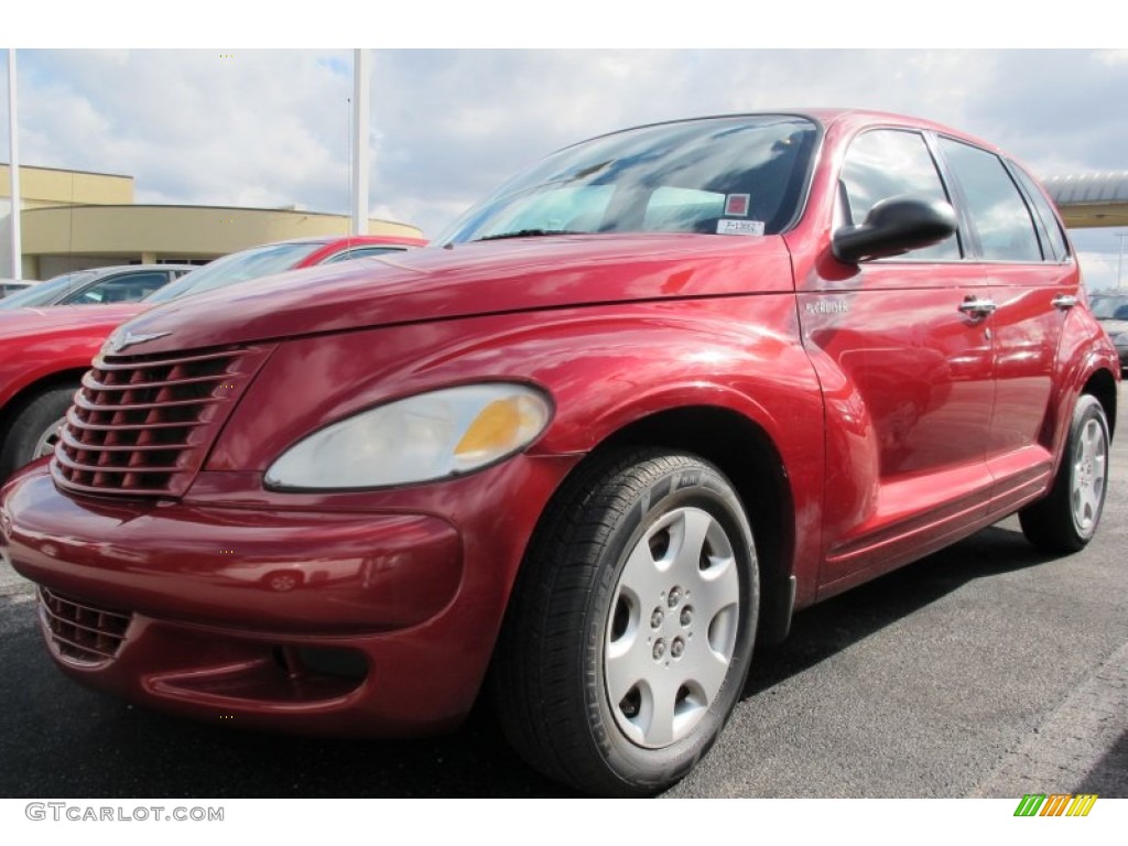 Inferno Red Crystal Pearl Chrysler PT Cruiser