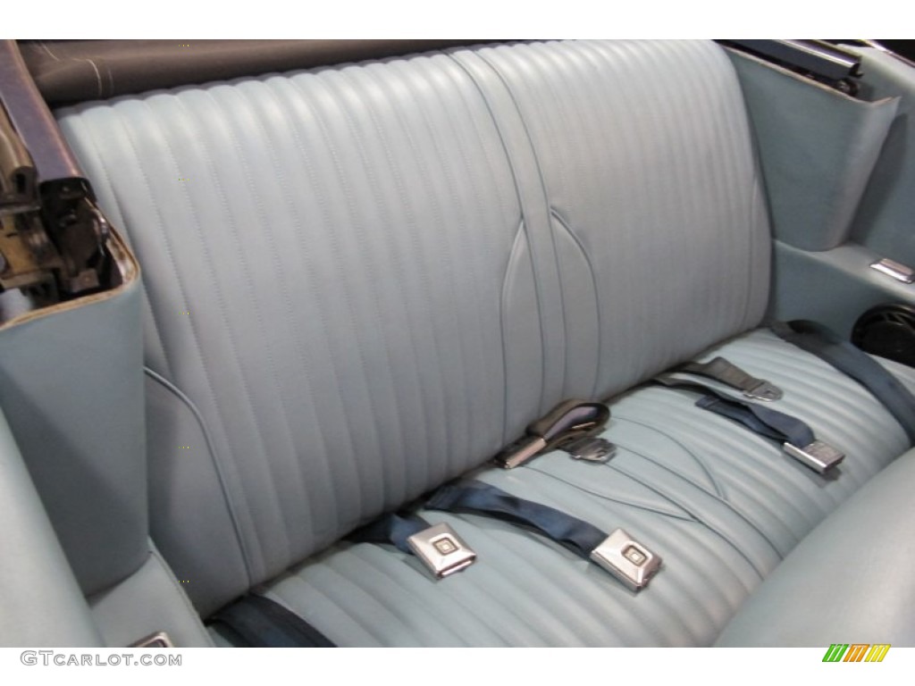 Blue Interior 1969 Oldsmobile Cutlass S Convertible Photo #59506227