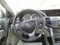 2011 Acura TSX Parchment Interior Steering Wheel Photo