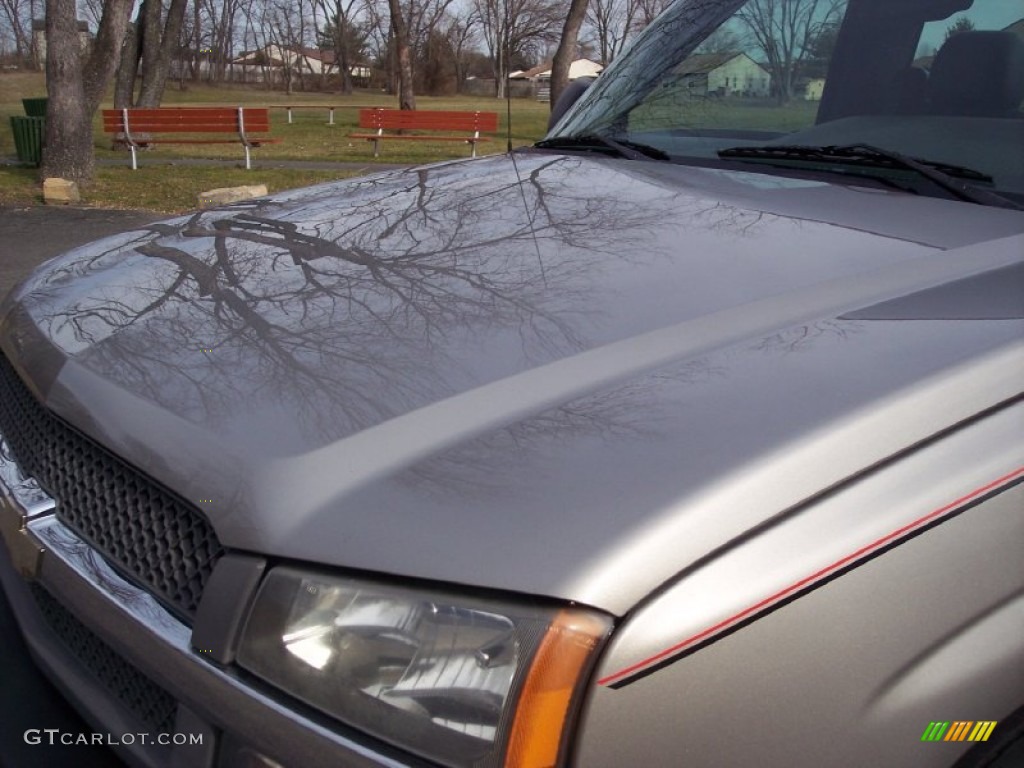 2003 Silverado 1500 Regular Cab 4x4 - Light Pewter Metallic / Dark Charcoal photo #31