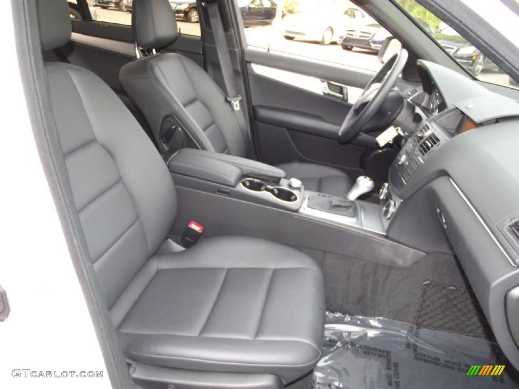 Black Interior 2009 Mercedes-Benz C 300 Sport Photo #59508081