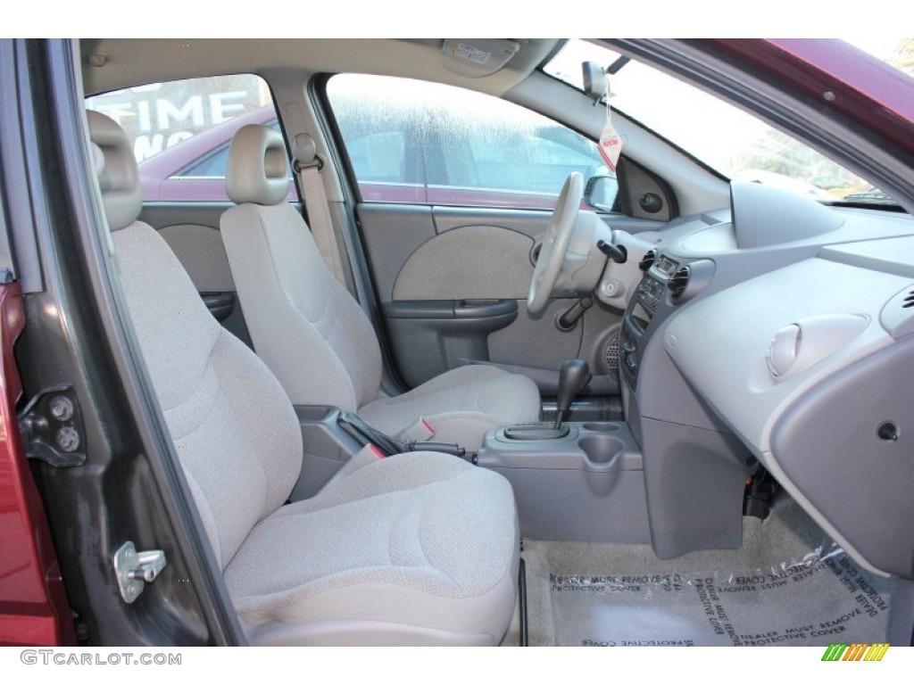 Tan Interior 2003 Saturn ION 1 Sedan Photo #59508243