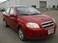 Sport Red - Aveo LT Sedan Photo No. 13