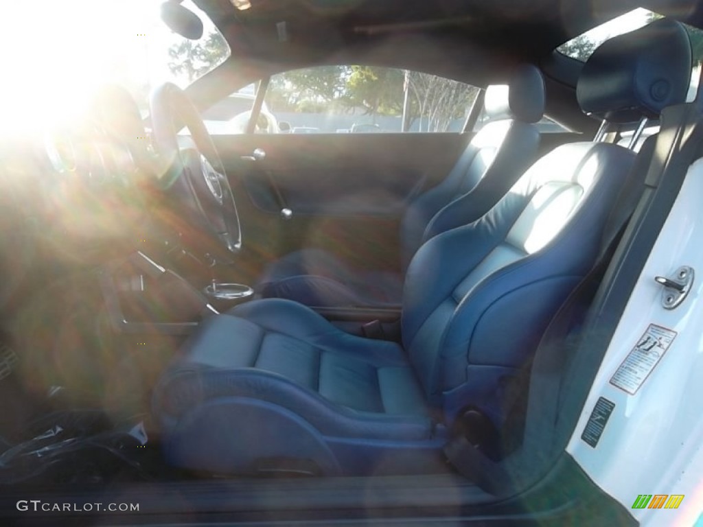 Ocean Blue Interior 2005 Audi TT 1.8T Coupe Photo #59509063