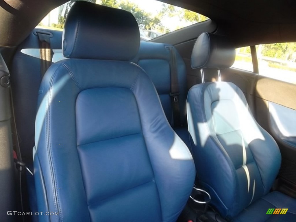 Ocean Blue Interior 2005 Audi TT 1.8T Coupe Photo #59509092