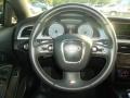 Black Silk Nappa Leather Steering Wheel Photo for 2010 Audi S5 #59509417