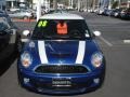 2008 Lightning Blue Metallic Mini Cooper S Hardtop  photo #2