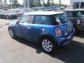 2008 Lightning Blue Metallic Mini Cooper S Hardtop  photo #10