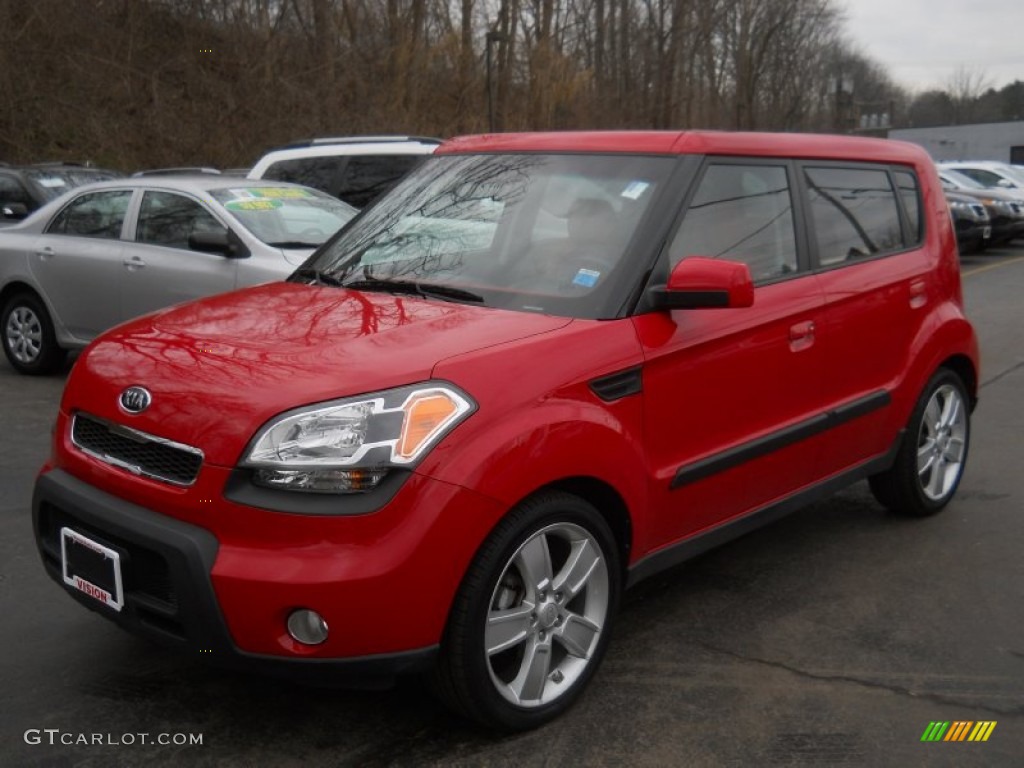 2010 Soul Sport - Molten Red / Red/Black Sport Cloth photo #1