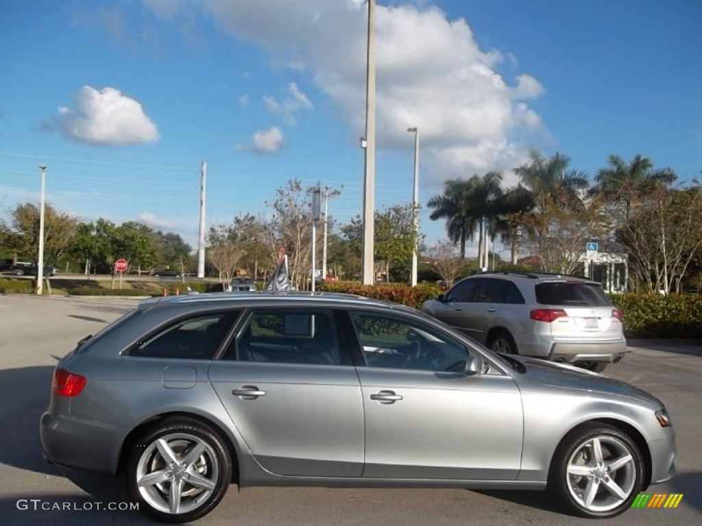 2011 A4 2.0T quattro Avant - Quartz Grey Metallic / Black photo #12