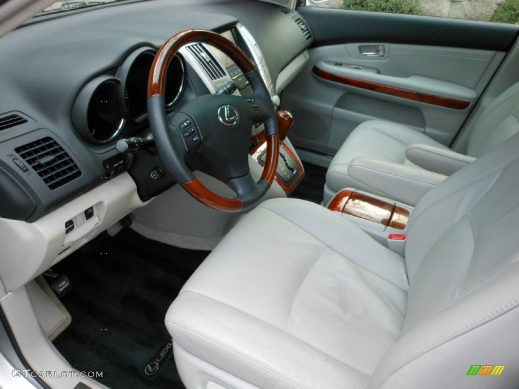 Light Gray Interior 2009 Lexus RX 350 AWD Photo #59510667