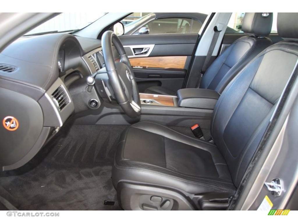 Warm Charcoal Interior 2010 Jaguar XF Sport Sedan Photo #59511072