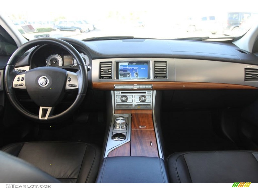 2010 Jaguar XF Sport Sedan Warm Charcoal Dashboard Photo #59511345