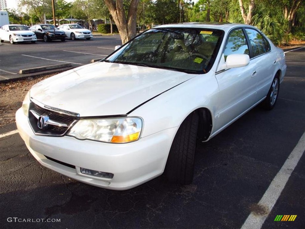 2003 TL 3.2 Type S - White Diamond Pearl / Parchment photo #4