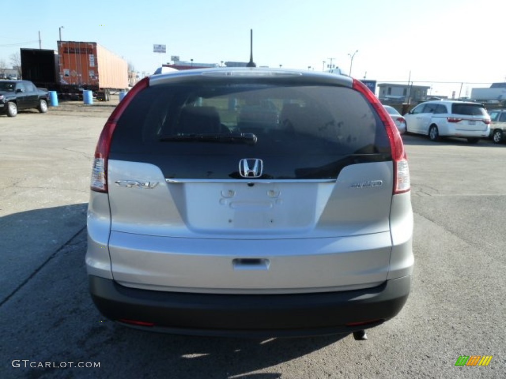 2012 CR-V EX-L 4WD - Alabaster Silver Metallic / Black photo #4