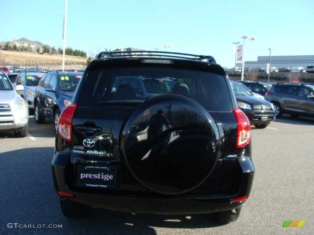 2008 RAV4 Limited 4WD - Black / Ash photo #5