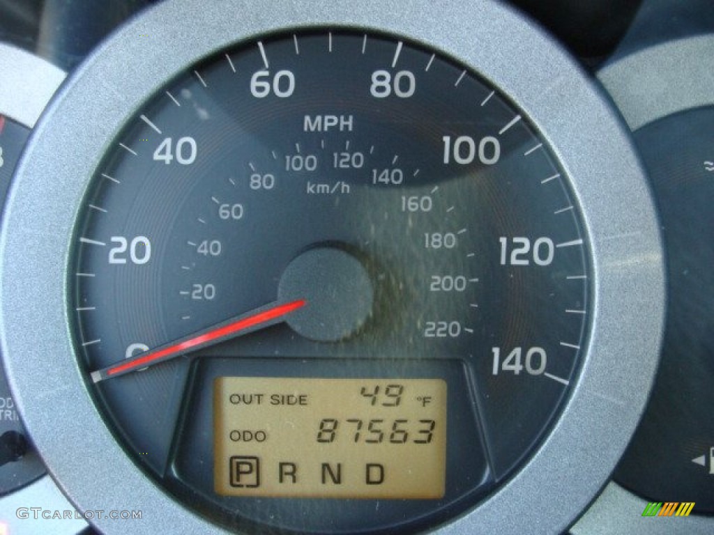 2008 RAV4 Limited 4WD - Black / Ash photo #10