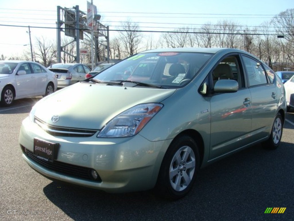 2007 Prius Hybrid - Silver Pine Green Mica / Bisque Beige photo #3