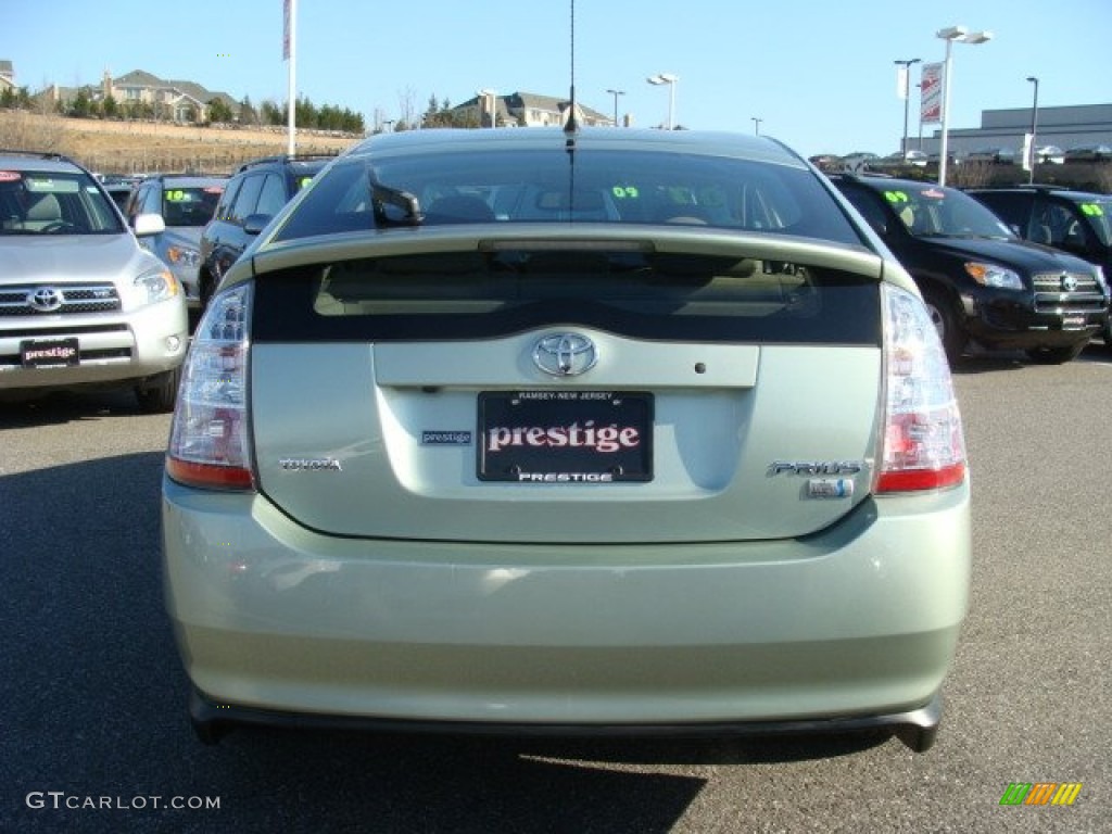 2007 Prius Hybrid - Silver Pine Green Mica / Bisque Beige photo #5