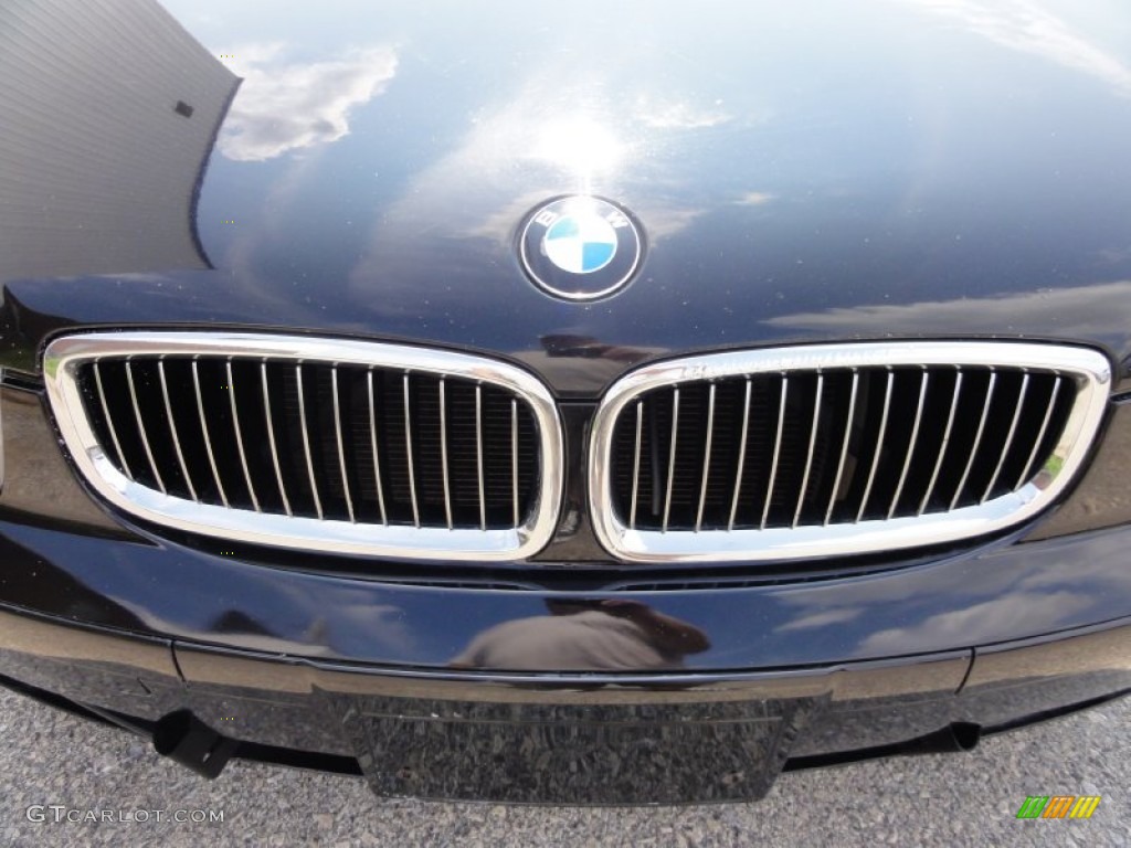 2003 7 Series 745i Sedan - Jet Black / Black/Black photo #39