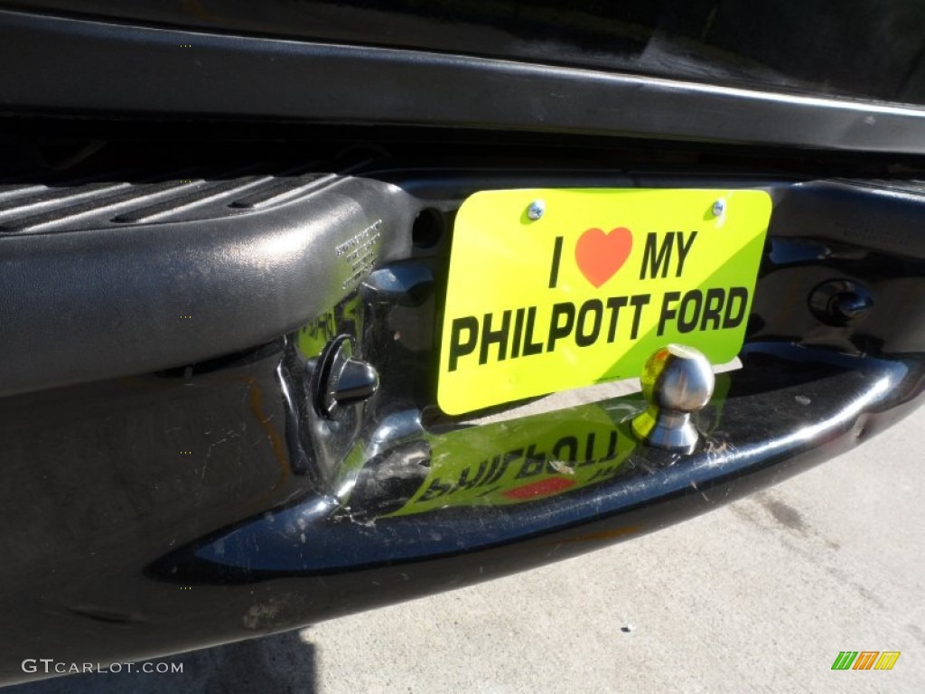 2000 F150 Harley Davidson Extended Cab - Black / Dark Graphite photo #20
