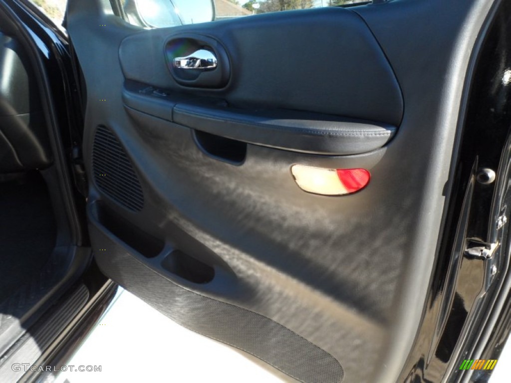 2000 F150 Harley Davidson Extended Cab - Black / Dark Graphite photo #24