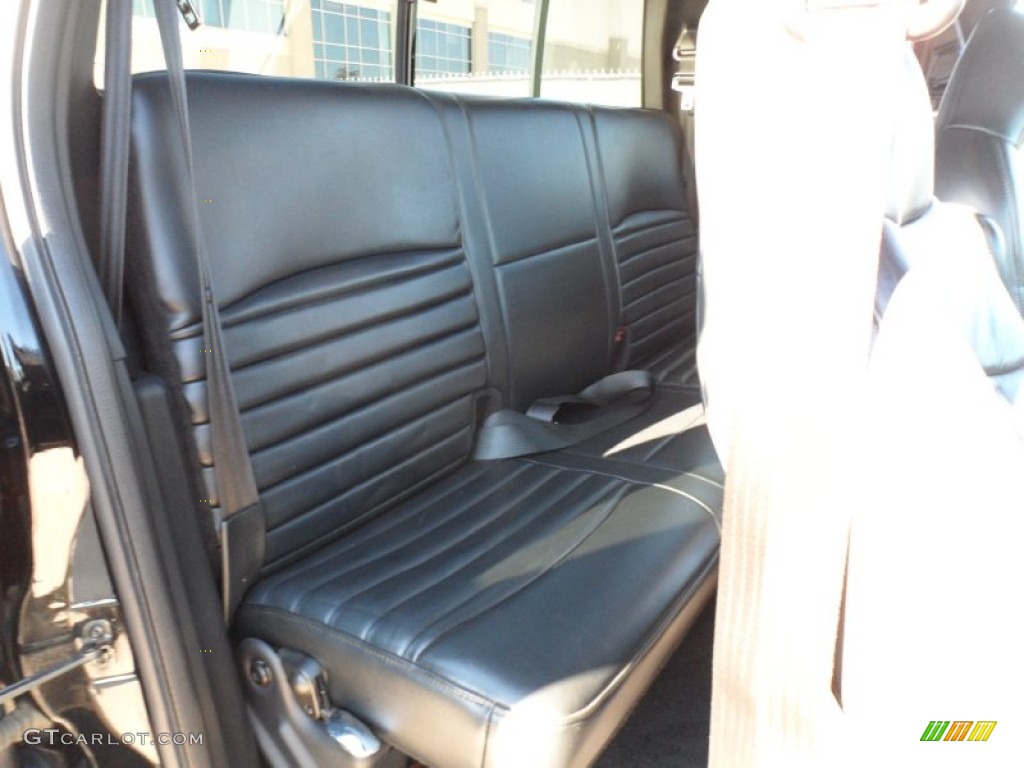 2000 F150 Harley Davidson Extended Cab - Black / Dark Graphite photo #27