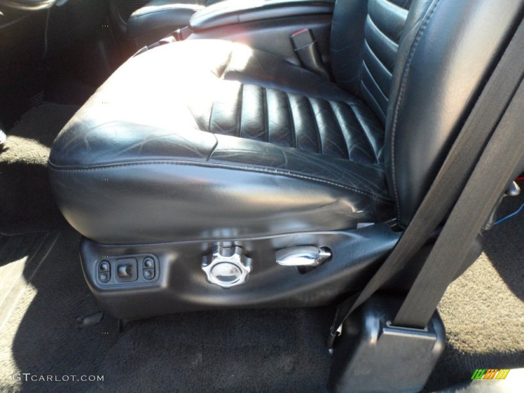 Dark Graphite Interior 2000 Ford F150 Harley Davidson Extended Cab Photo #59514264