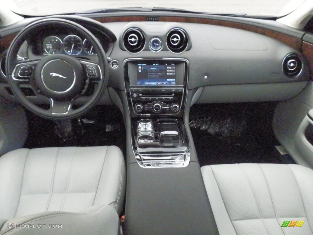 2012 Jaguar XJ XJ Dove/Jet Dashboard Photo #59515398
