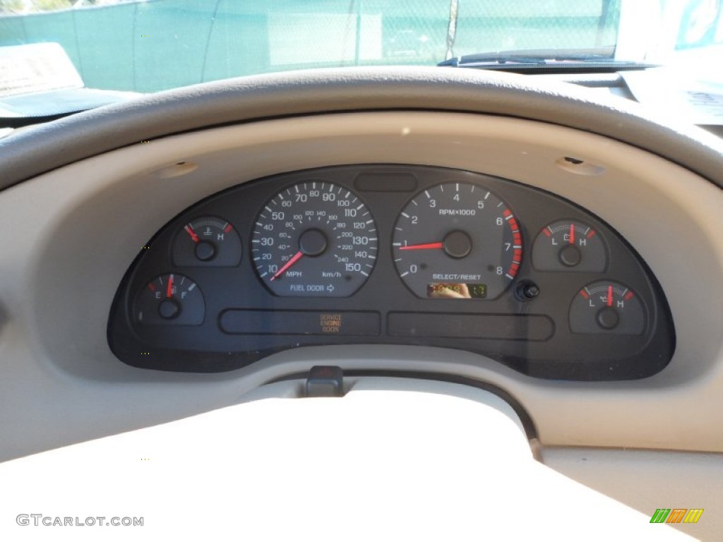 2004 Mustang GT Convertible - Redfire Metallic / Medium Parchment photo #40