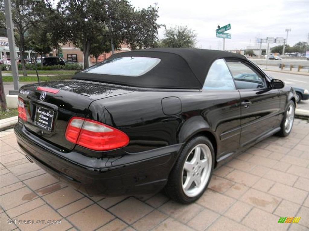 Black 2003 Mercedes-Benz CLK 430 Cabriolet Exterior Photo #59516283