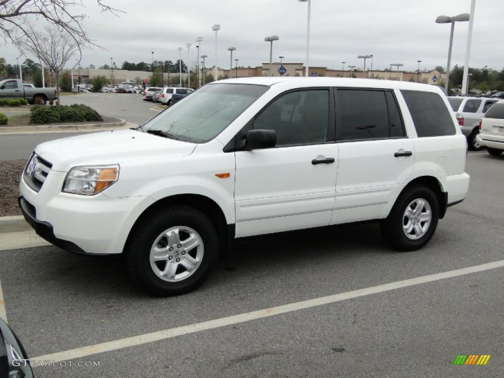 Taffeta White 2006 Honda Pilot LX Exterior Photo #59516316