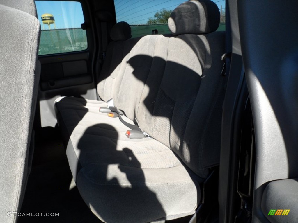 2004 Silverado 1500 LS Extended Cab - Black / Medium Gray photo #27