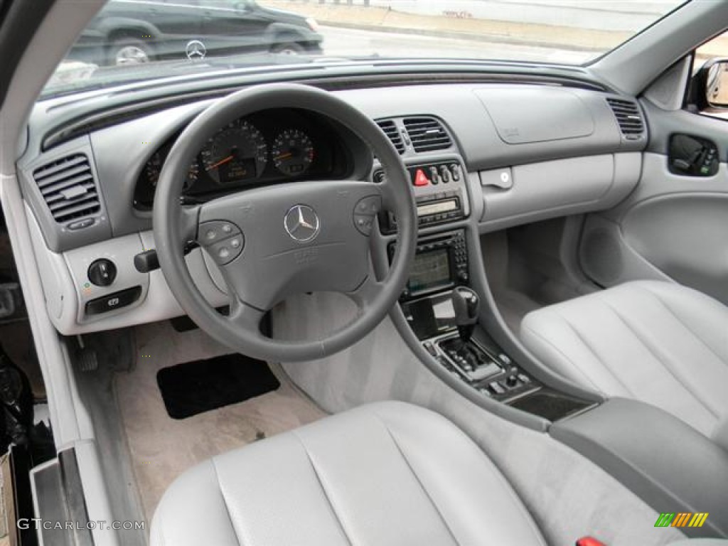 Ash Interior 2003 Mercedes-Benz CLK 430 Cabriolet Photo #59516367