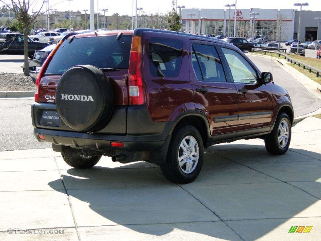 2003 CR-V EX 4WD - Chianti Red Pearl / Saddle photo #5