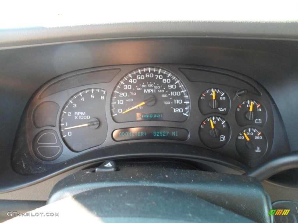 2004 Chevrolet Silverado 1500 LS Extended Cab Gauges Photo #59516436