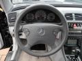 2003 Mercedes-Benz CLK Ash Interior Steering Wheel Photo