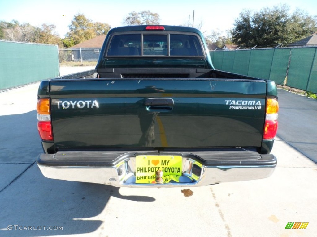 2002 Tacoma V6 PreRunner TRD Double Cab - Imperial Jade Green Mica / Charcoal photo #4