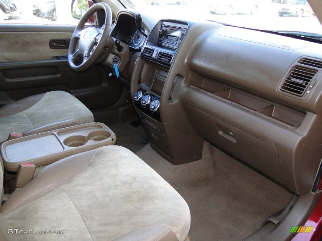 2003 CR-V EX 4WD - Chianti Red Pearl / Saddle photo #23