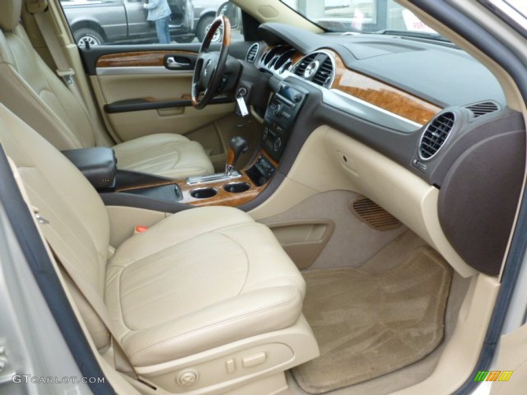 2008 Enclave CXL - Gold Mist Metallic / Cashmere/Cocoa photo #10