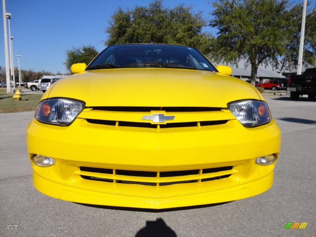 Yellow 2003 Chevrolet Cavalier LS Sport Coupe Exterior Photo #59517195
