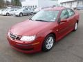 Chili Red Metallic 2007 Saab 9-3 2.0T Sport Sedan Exterior