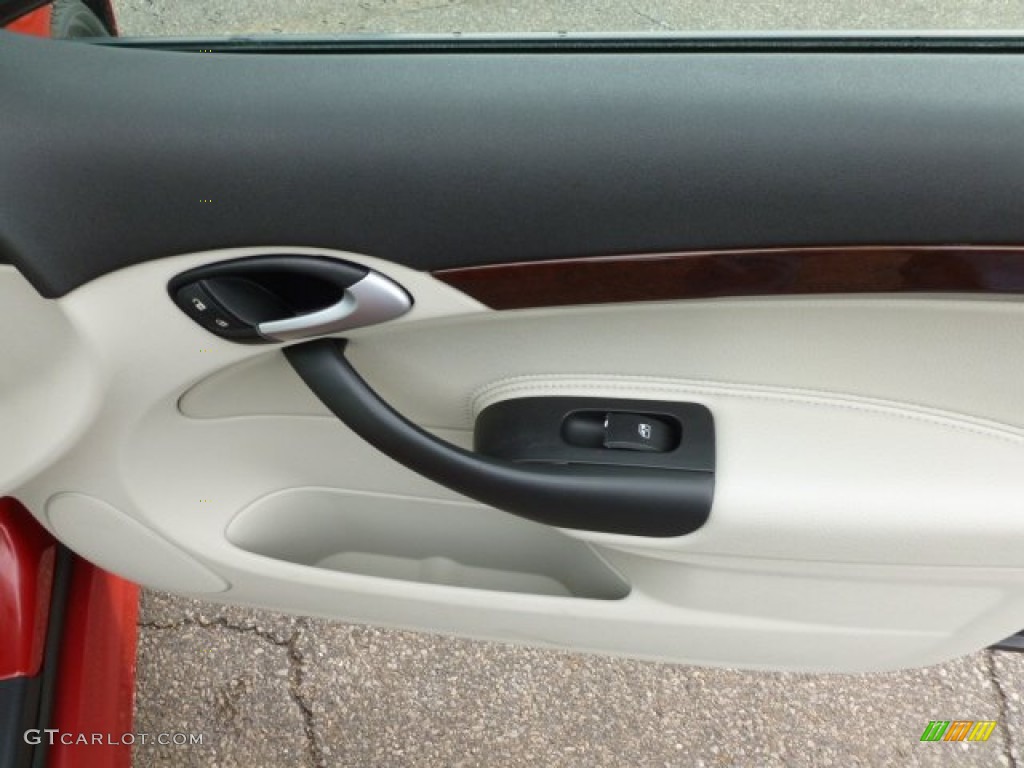 2007 9-3 2.0T Sport Sedan - Chili Red Metallic / Parchment photo #11
