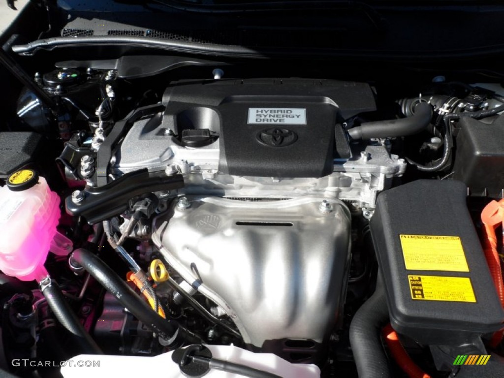 2012 Toyota Camry Hybrid XLE 2.4 Liter H DOHC 16-Valve Dual VVT-i 4 Cylinder Gasoline/Electric Hybrid Engine Engine Photo #59517621