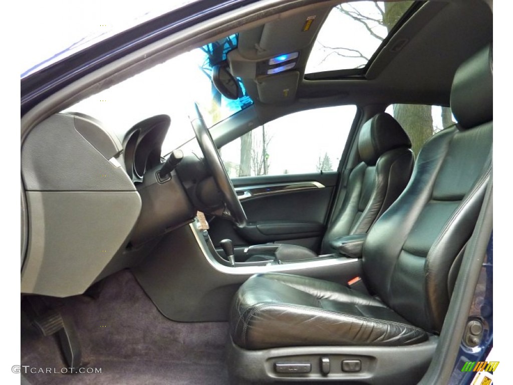 Ebony Interior 2007 Acura TL 3.2 Photo #59517672