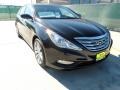 2012 Midnight Black Hyundai Sonata SE  photo #1