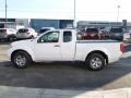 Avalanche White - Frontier SV V6 King Cab 4x4 Photo No. 4